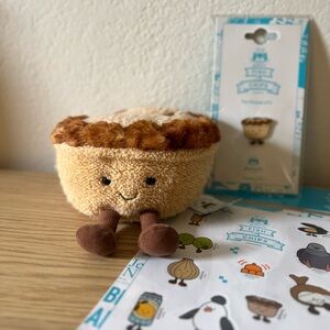 Jellycat Fish Pie Selfridges London Soft & Plush NWT